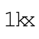 1kx
